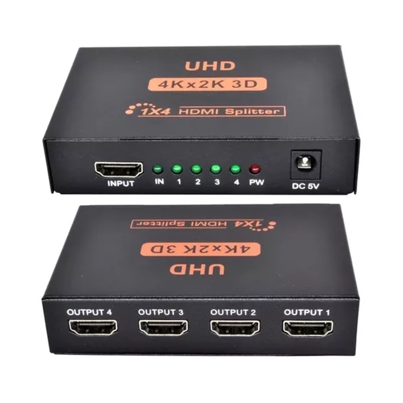 Splitter hdmi a 4 hdmi hembra