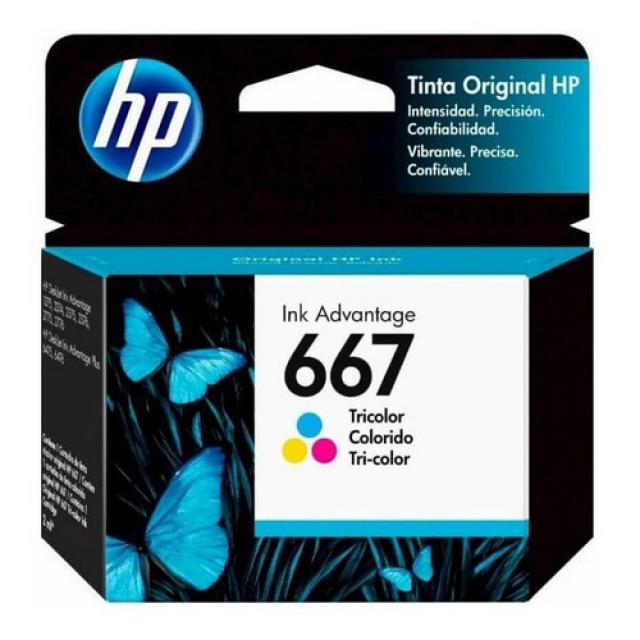 Cartucho de Tinta HP 667 Color
