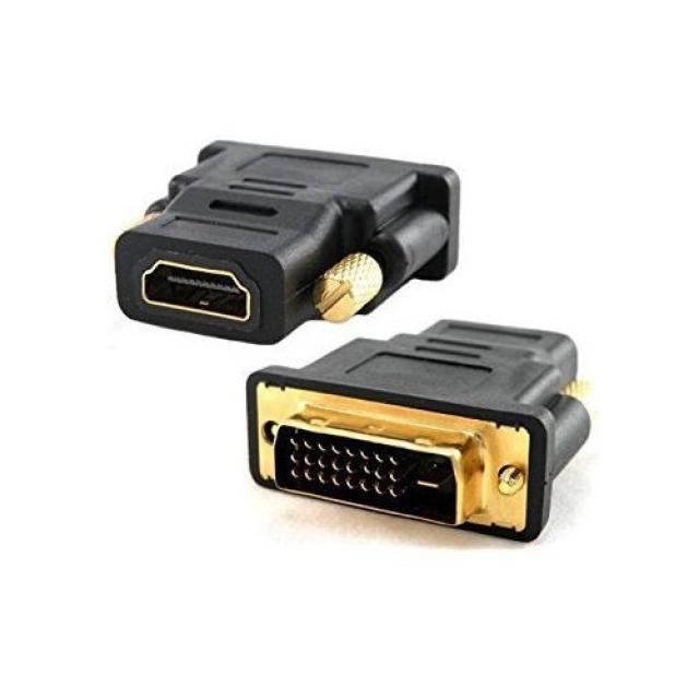 Adaptador dvi-d macho a hdmi hembra