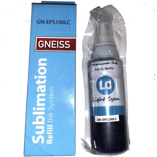 Tinta de sublimacion alternativa x 100 ml light cyan