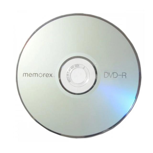Dvd memorex -r 8x, 4.7gb, 120 minutos
