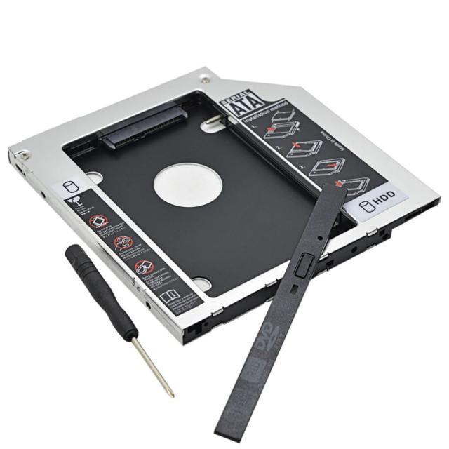 Caddy disk sata 2,5" 12,7 mm