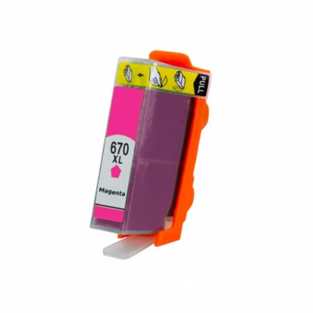 Hp 670 magenta xl alternativo