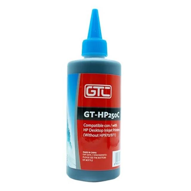 Tinta HP alternativa x 250 ml cyan