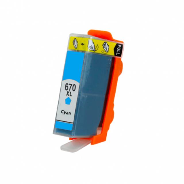 Hp 670 cyan xl alternativo