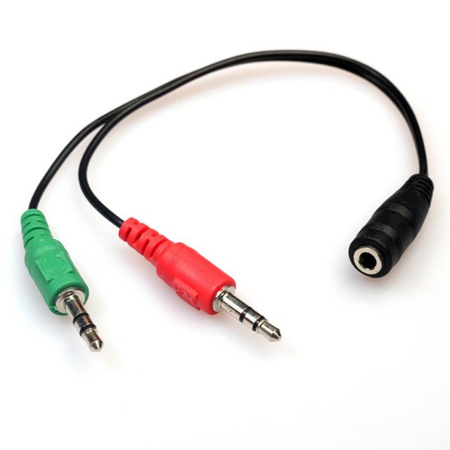 Adaptador 2 plug macho a plug hembra