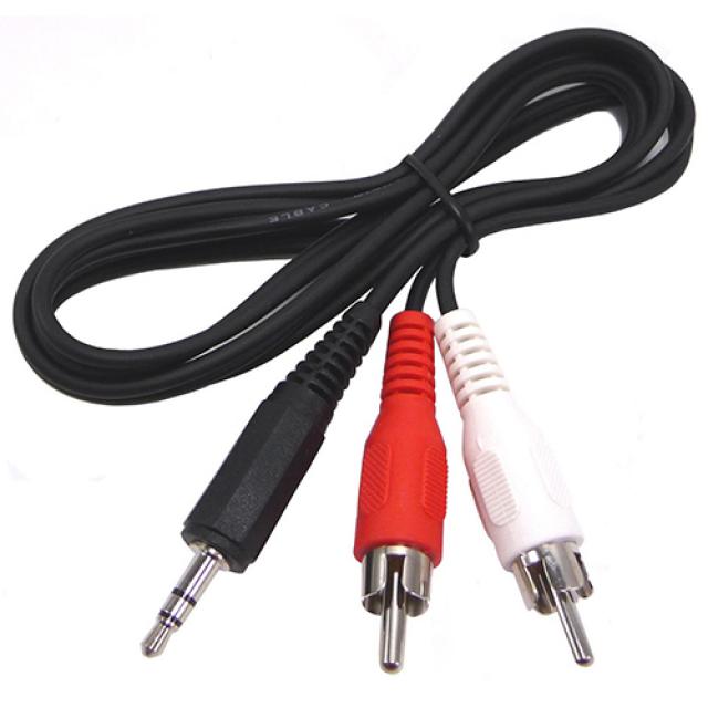 Cable plug a rca