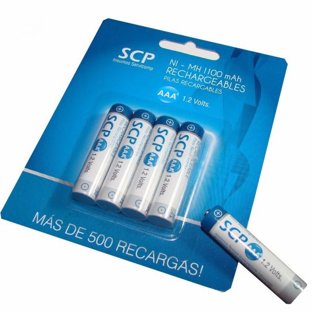 Pila aaa recargable