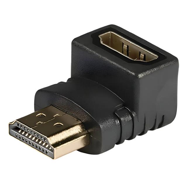 Adaptador de hdmi m a hdmi h en L
