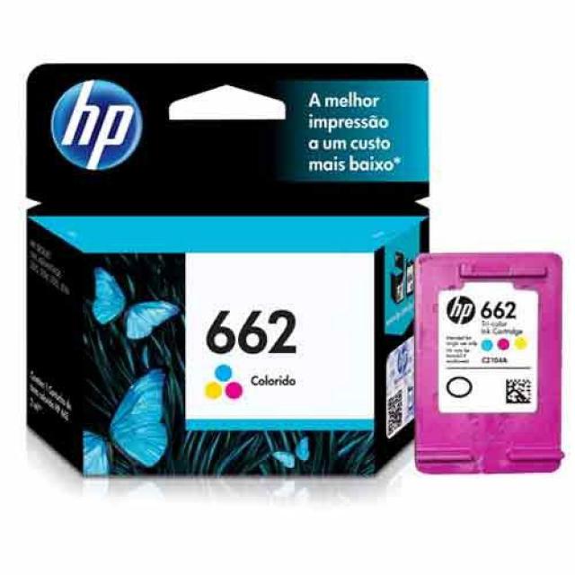 Cartucho de Tinta HP 662 Color